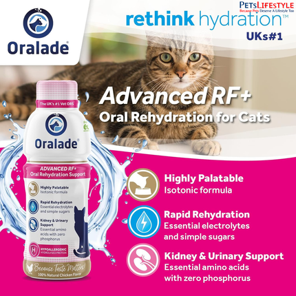 Oralade Advanced RF+ Syrup for cats & kittens,