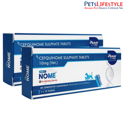 Pooch Nome (Cefquinome Sulphate Tablets 10mg)