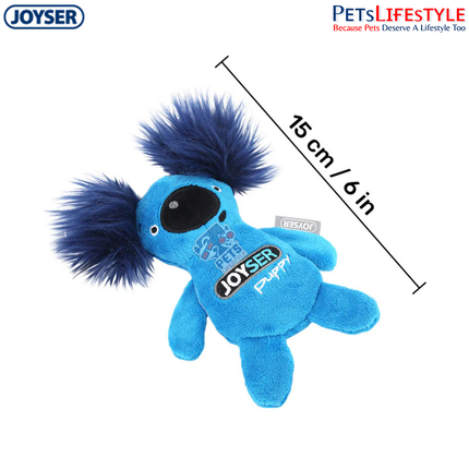 JOYSER Puppy Koala with Replaceable Squeaker Dog Toy – Durable Fabric Toy for Puppies (S/M)