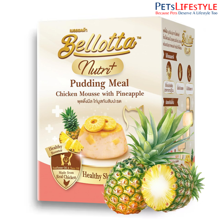 Bellotta Nutri+ Pudding Meal (Chicken Mousse with Pineapple)