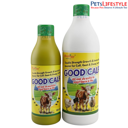 GOOD CALF – Double Strength Growth & Immunity Booster for Calves, Goats & Lambs | Supports Growth, Immunity & Overall Development