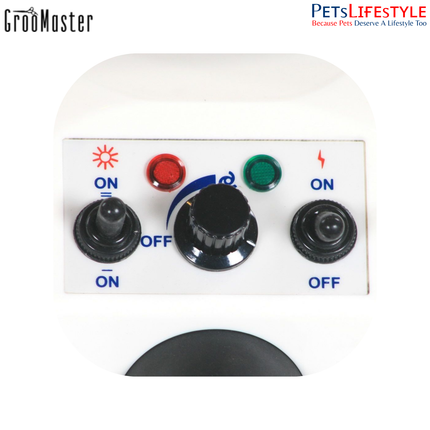 Groo Master E22-2300 Hair Dryer on Wheels for Pets – Dual Motor Professional Grooming Dryer