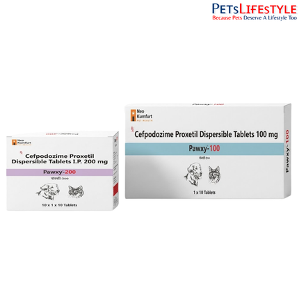 Neo Kumfurt Pawxy – Broad-Spectrum Cephalosporin Antibiotic Tablets for Dogs