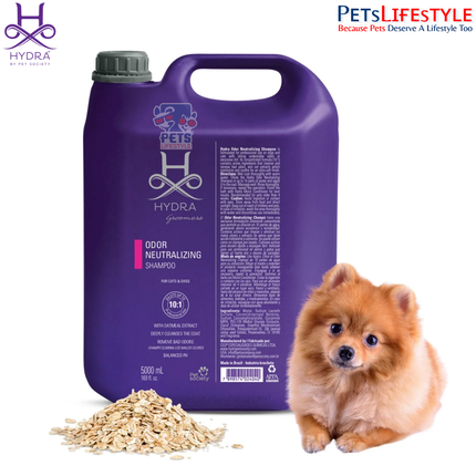 Hydra Groomer’s Odor Neutralizing Shampoo – Professional Deodorizing Shampoo for Dogs & Cats