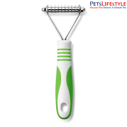 Andis Dematting Rake for Dogs & Cats – Lime Green
