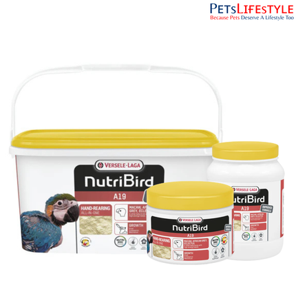 Versele Laga NutriBird A19 High Energy Hand Feeding Formula for Baby Birds