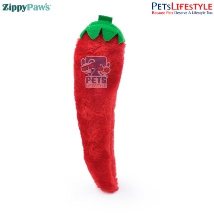 ZippyPaws Jigglerz – Pepper  Super Sized Plush Toy with Interactive Squeaker