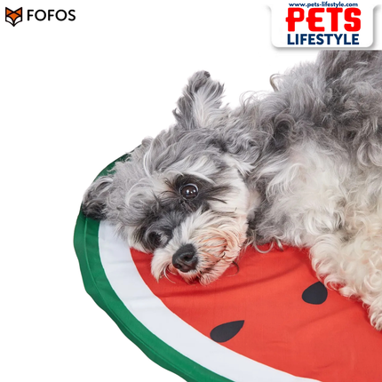 FOFOS Watermelon Cooling Mat for Dogs – 60 cm Cooling Gel Mat for Heat Relief