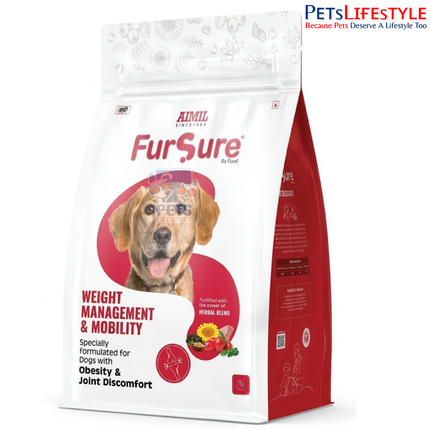 AIMIL FurSure Weight Management & Mobility Dog Food | Veterinary Diet for Obesity & Joint Support