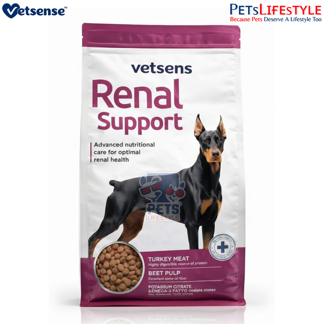 Vetsens Renal Support Dog Food, Advanced Nutritional Care for Optimal Renal Health