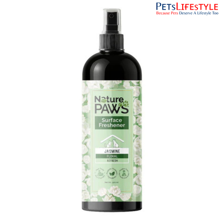 NaturePAWS Jasmine Surface Freshener – Natural Pet Odor Neutralizer for Home & Pet Spaces