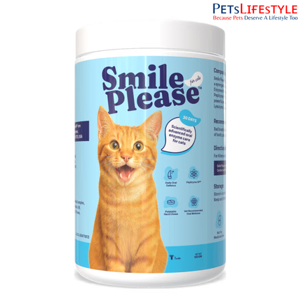 Tineta Smile Please Tasty Chews for Daily Oral Care for Cats