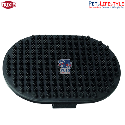 Trixie Deshedding Massage Brush 9×13 cm – Loose Hair Removal & Massage Brush for Dogs and Cats