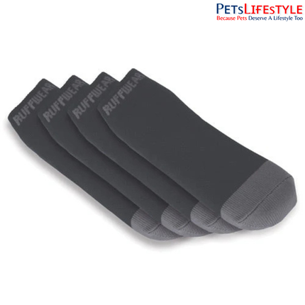 Ruffwear Bark'n Boot Liners – Twilight Gray | Quick-Drying Dog Boot Socks for Enhanced Comfort