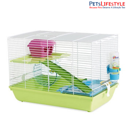Savic Martha Hamster Cage (Large) – Compact Starter Home for Hamsters & Small Pets