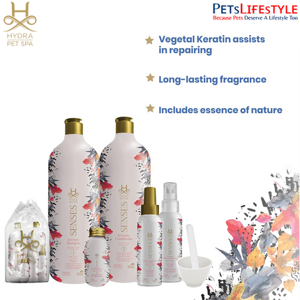 Hydra Spa Senses Serenity Pack of 7 - Dog Bathing Kit
