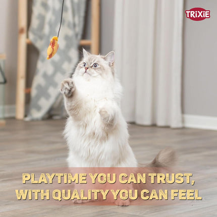 Trixie Playing Rod Fish Cat Toy