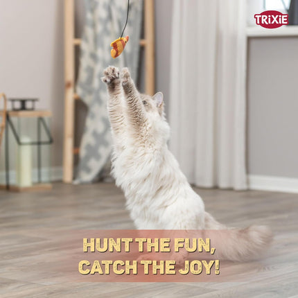 Trixie Playing Rod Fish Cat Toy
