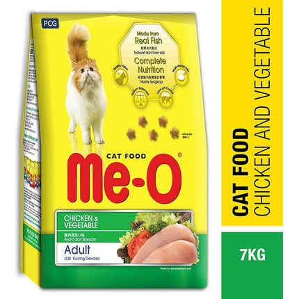 Me O Chicken and Vegetables Adult Cat Dry Food