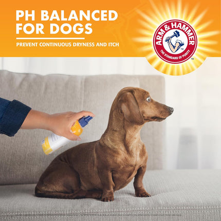 Arm & Hammer Itch Relief Spray for Dogs Chamomile & Peppermint 236 ml | Anti-Itch, Deodorizing & Soothing Dog Spray