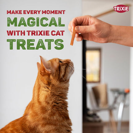 Trixie Premio Chicken Mini Sticks Cat Treats – Protein Rich Training & Reward Snacks for Cats