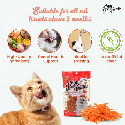 Rena's Kitty Licks Chicken & Prawn Kitten Treats - 30 g