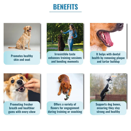 Sea World Treats Sea World Dog Treats, Tasty And Fun Dog Treat With Calcium-Rich Gluten-Free Nutrients, Suitable For All Breeds Of Dogs