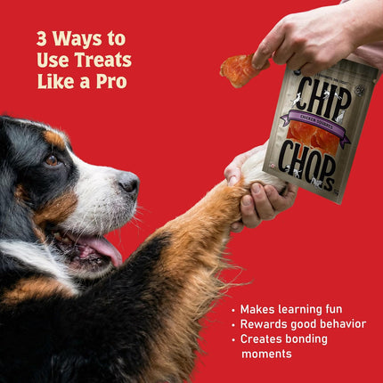 Chip Chops Chicken Squares Dog Treats 70gm
