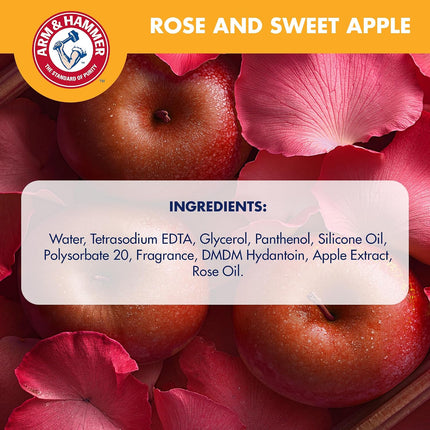 Arm & Hammer Cologne Spray for Dogs Rose & Sweet Apple 177 ml | Deodorizing Dog Cologne with Baking Soda