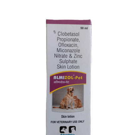 Almizol Skin Lotion For Veterinary And Pet Animals 50ml