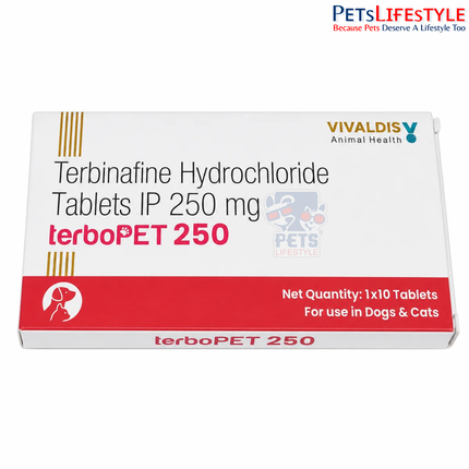 Vivaldis Terbopet 250mg (Terbinafine) Tablet for Dogs & Cats