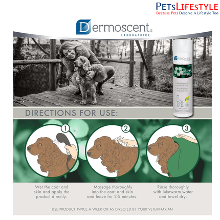 Dermoscent PYOclean Shampoo for Dogs – Purifying Anti-Pyoderma Skin Care Shampoo (200 ml)