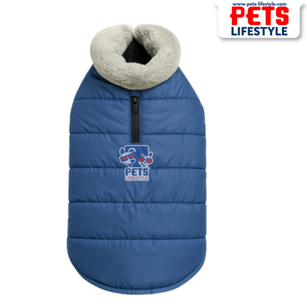 PᴇᴛsLɪғᴇsᴛʏʟᴇ Luxe Fur Jacket for Dogs – Premium Winter Wear (Available in 7 Colors)