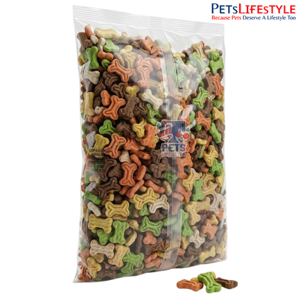 Pets Lifestyle Nutri Multi Flavoured Puppy Biscuits