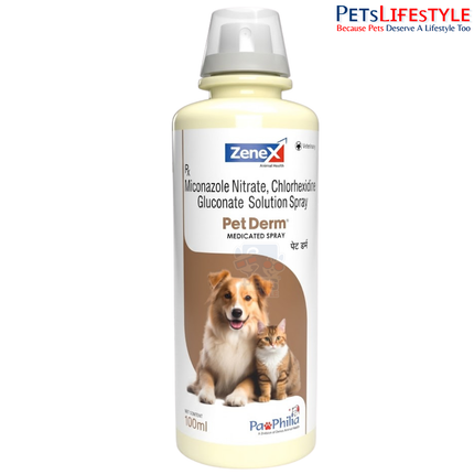 Zenex Pet Derm Medicated Spray