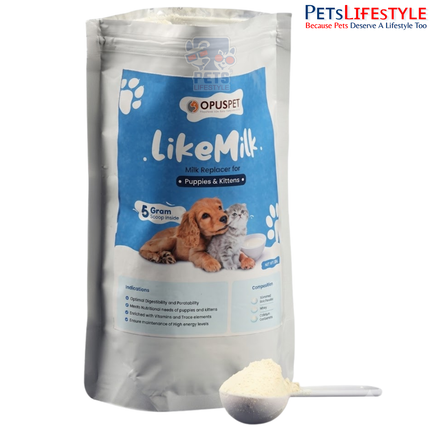 Opus Pet LikeMilk | Premium Milk Replacer for Puppies & Kittens | 300 g
