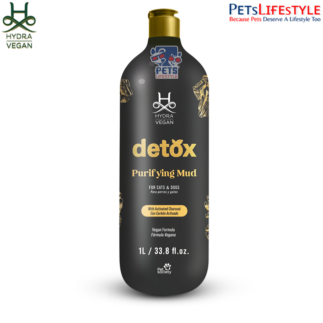Hydra Vegan Detox Purifying Mud for Dogs & Cats 1L