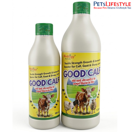 GOOD CALF – Double Strength Growth & Immunity Booster for Calves, Goats & Lambs | Supports Growth, Immunity & Overall Development