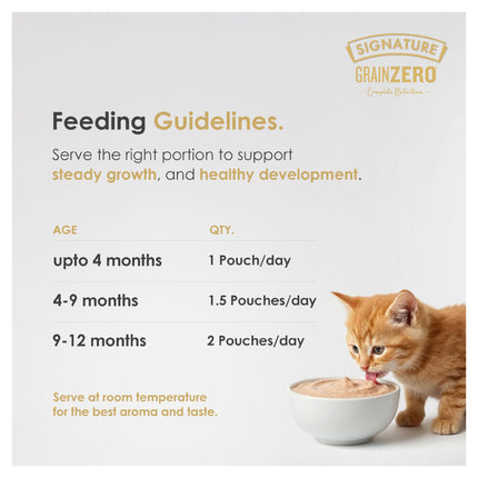 Signature Tuna Mousse Kitten 80g (5+1 Pack)