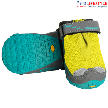 Ruffwear Grip Trex Dog Boots – Lichen Green | Premium Outdoor Paw Protection for Dogs