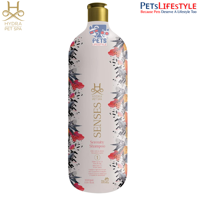 Hydra Spa Senses Serenity Shampoo for Dogs and Cats (1L)