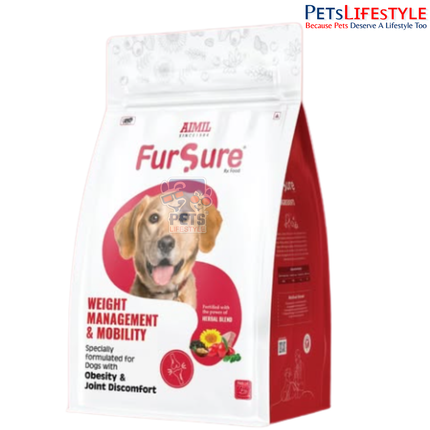 AIMIL FurSure Weight Management & Mobility Dog Food | Veterinary Diet for Obesity & Joint Support