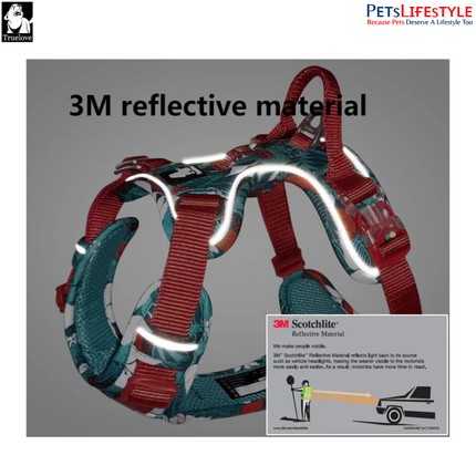 Truelove No-Pull Special Harness – Reflective Camouflage Edition