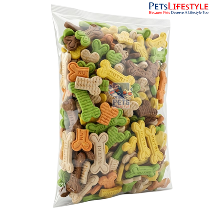 Pets Lifestyle Nutri Multi Flavoured Dog Biscuits