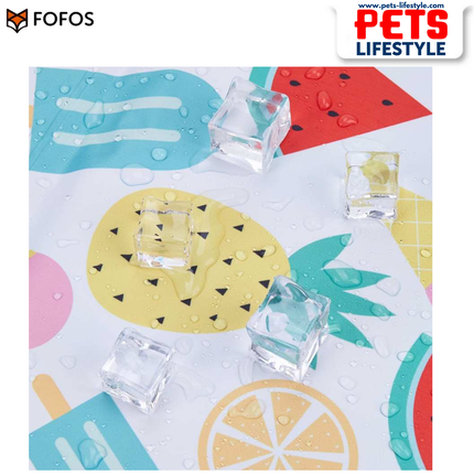 FOFOS Fruits Cooling Mat 90×50 cm – Cooling Gel Mat for Dogs