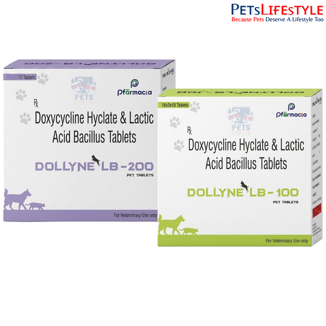 Pfarmacia Dollyne LB Tablets for Dogs & Cats, 10 Tablets