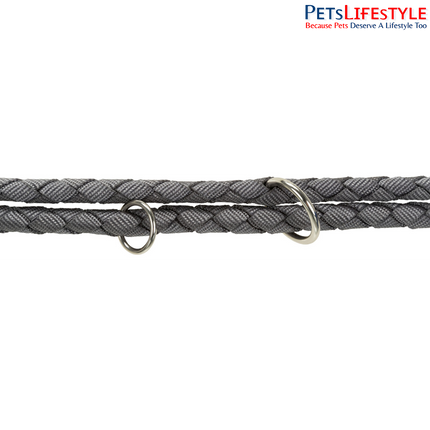 Trixie Cavo Adjustable Rope Dog Leash – 3-Stage Adjustable Length| 2m (6.6 ft)