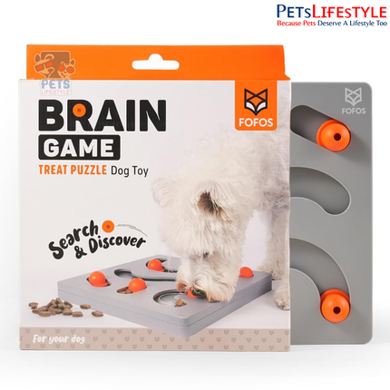 FOFOS Brain Game Treat Puzzle Dog Toy