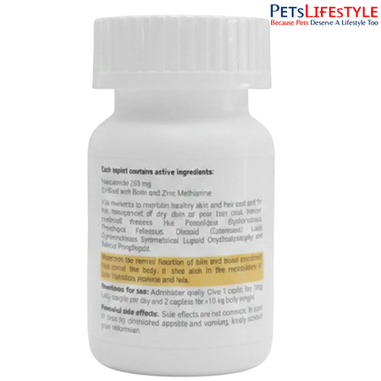 VVAAN NIADERM 250mg NIACINAMIDE TABLETS FOR DOGS & CATS