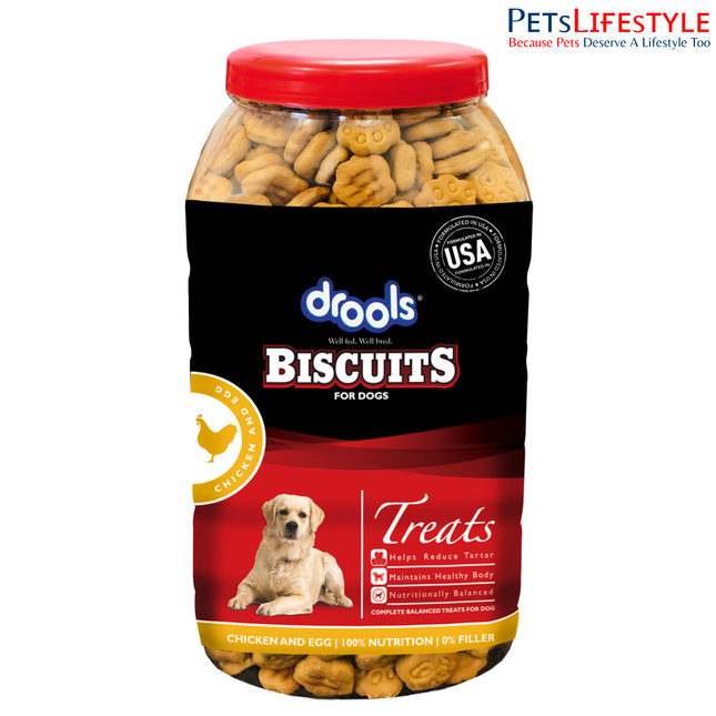 Drools Chicken and Egg Biscuit 800g